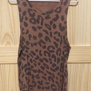 Leopard Print Tank Top